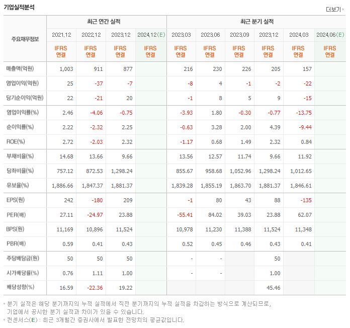 파인디지털 재무제표